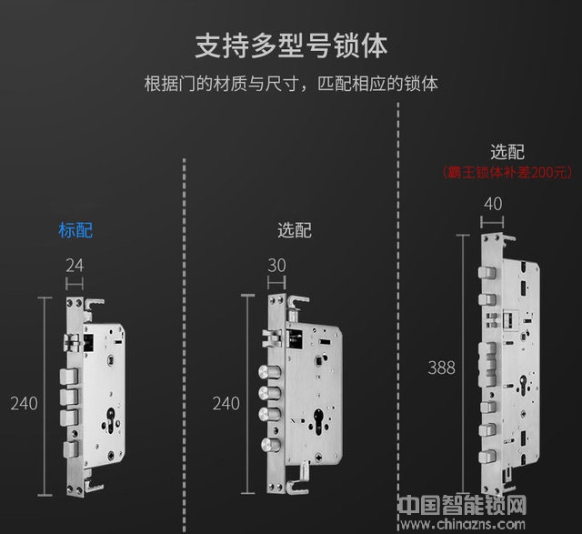 智罗智能锁K2 智能指纹锁 滑盖防盗门智能锁