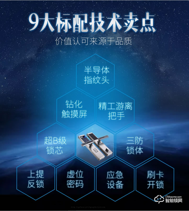 祖程智能锁 手机App远程遥控锁