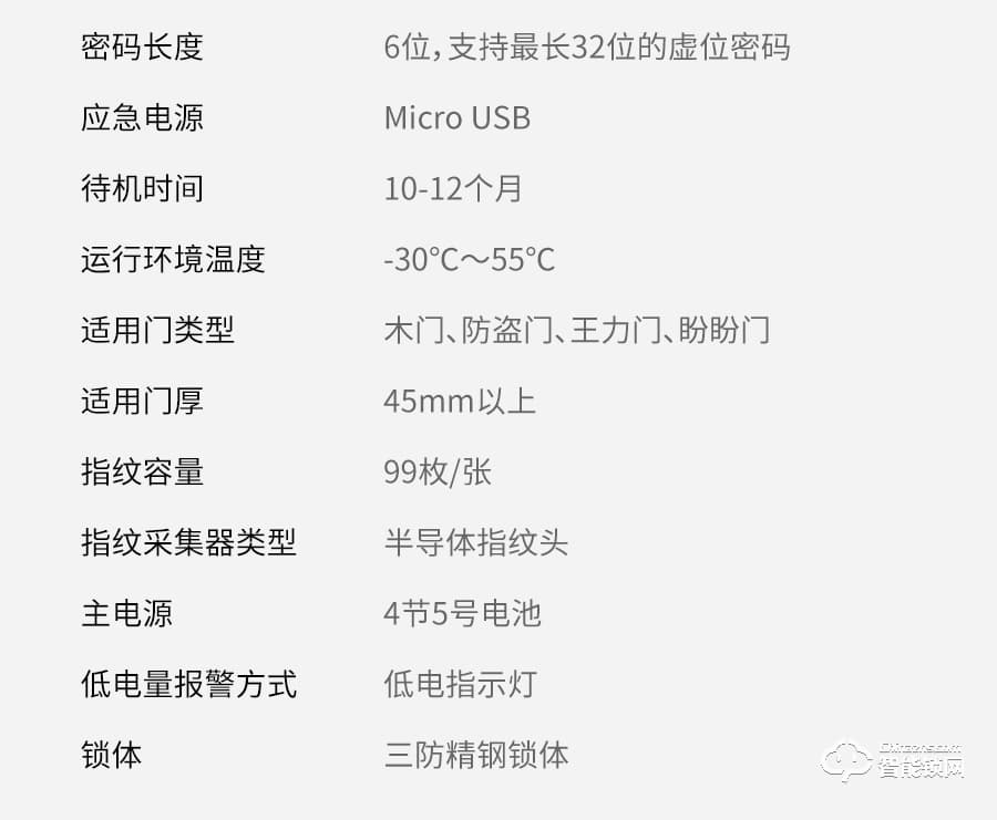 VOC智能锁 X9全自动家用防盗门安防智能锁