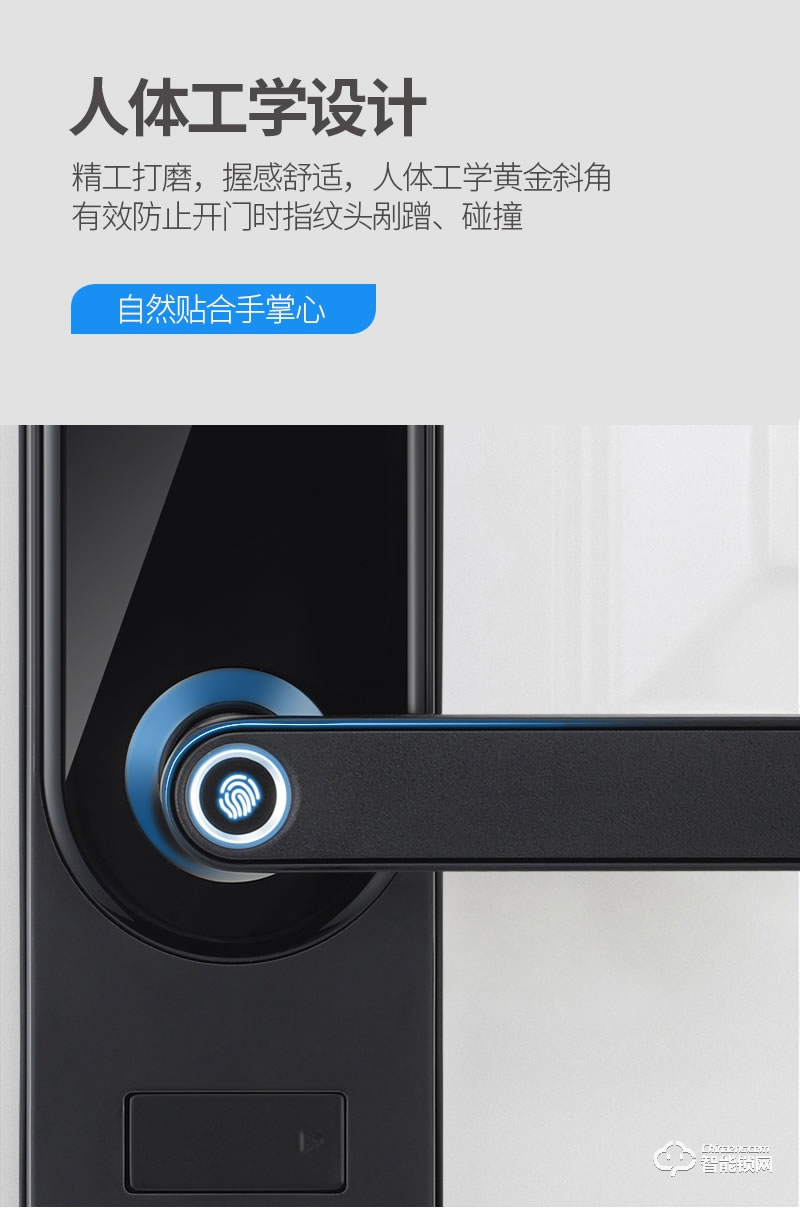 蓝鲸智能锁 A5家用防盗门智能门锁