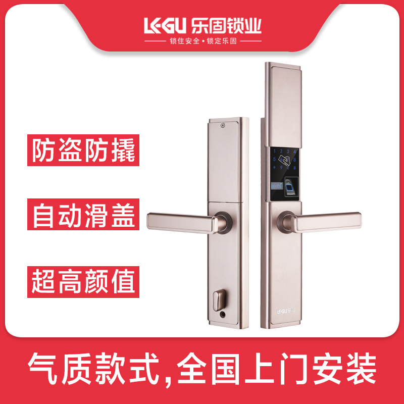 乐固智能锁 LG-188滑盖智能锁家用防盗门锁