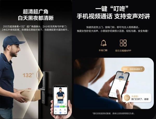 一握一推，萤石新款智能锁带你开启便捷生活_2