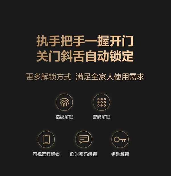 一握一推，萤石新款智能锁带你开启便捷生活_6